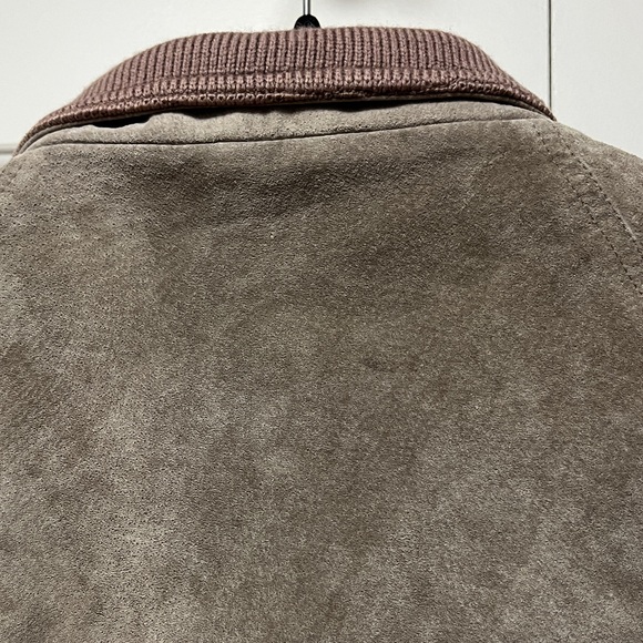 AUTHENTIC VINTAGE 1980s Abercrombie & Fitch Suede Harrington Jacket - Picture 8 of 14